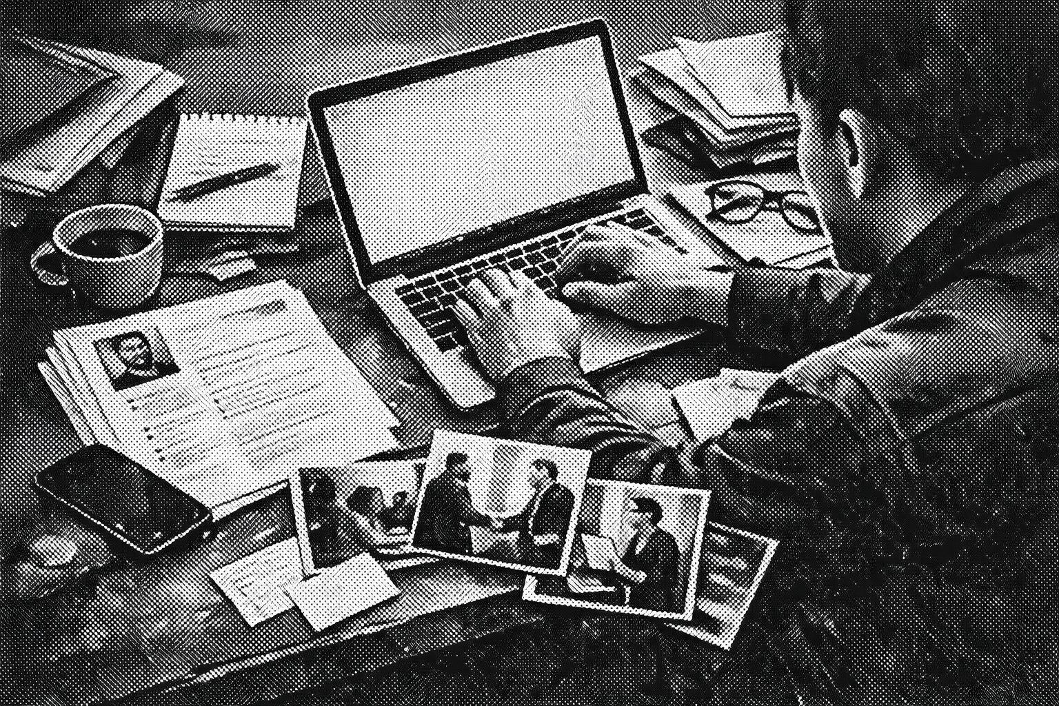 Professional building career visibility through LinkedIn and portfolio assets